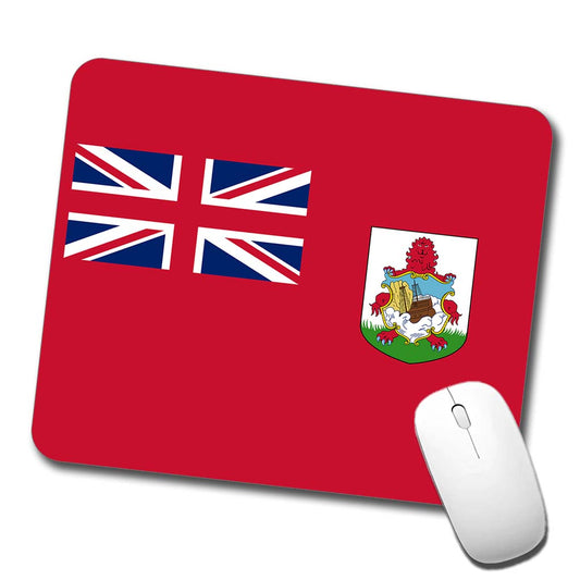 Bermuda Country Flag Low Profile Mouse Pad Mat