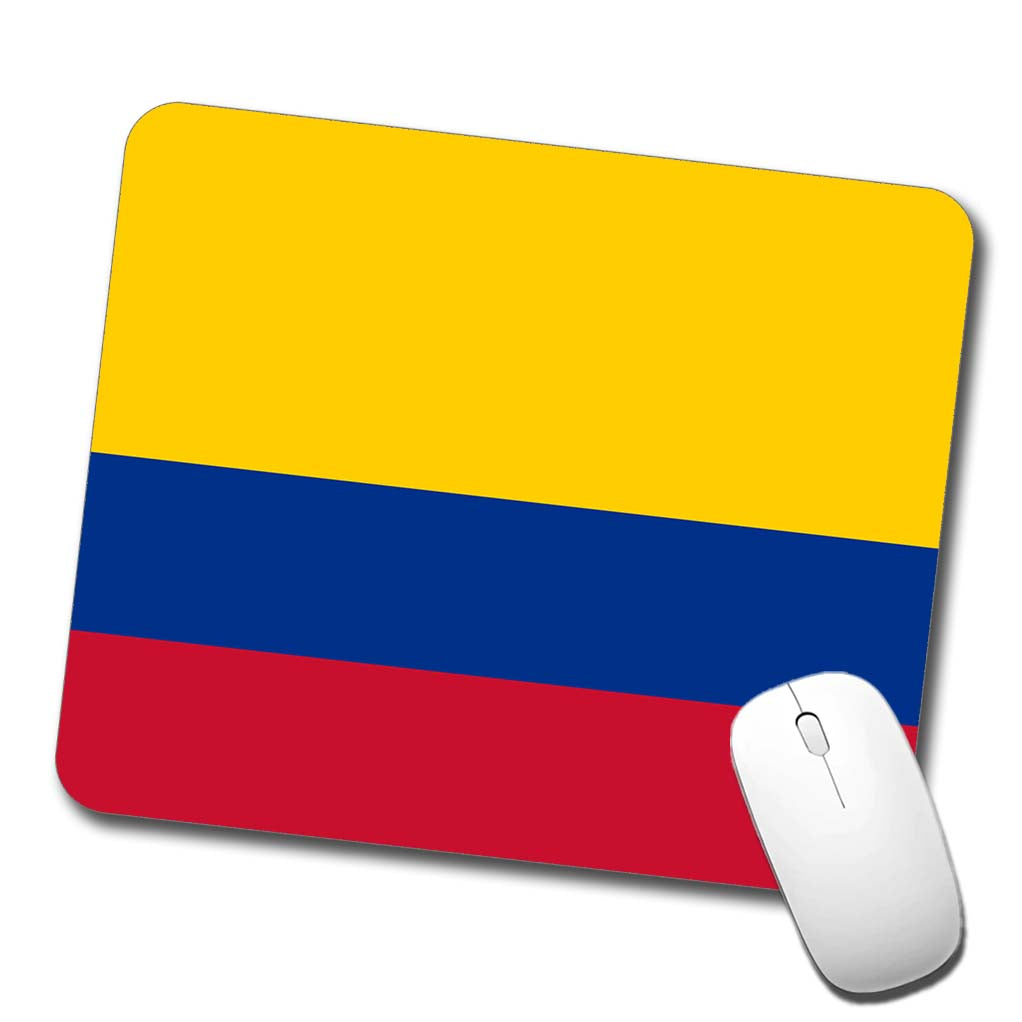 Colombia Country Flag Low Profile Mouse Pad Mat