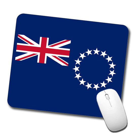 Cook Islands Country Flag Low Profile Mouse Pad Mat