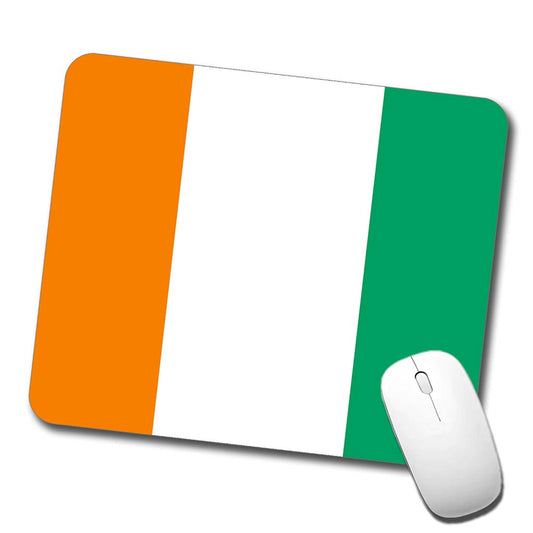 Côte d'Ivoire Country Flag Low Profile Mouse Pad Mat