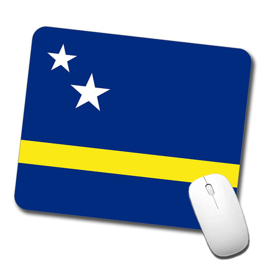 Curaçao Country Flag Low Profile Mouse Pad Mat
