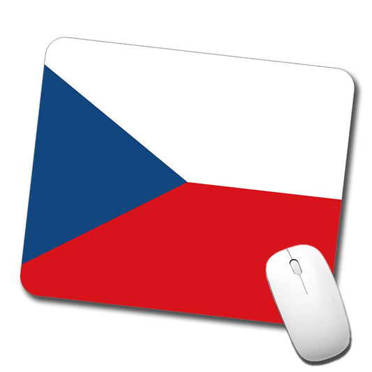 Czechia Country Flag Low Profile Mouse Pad Mat