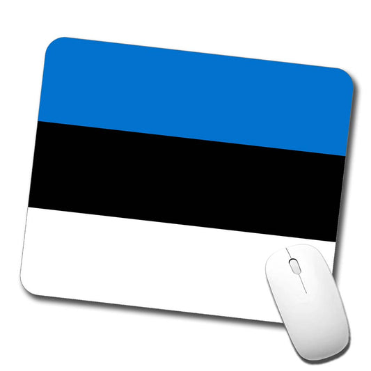 Estonia Country Flag Low Profile Mouse Pad Mat