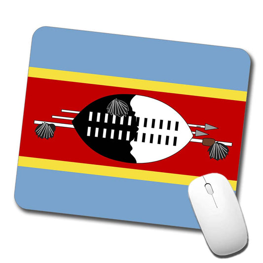 Eswatini Country Flag Low Profile Mouse Pad Mat