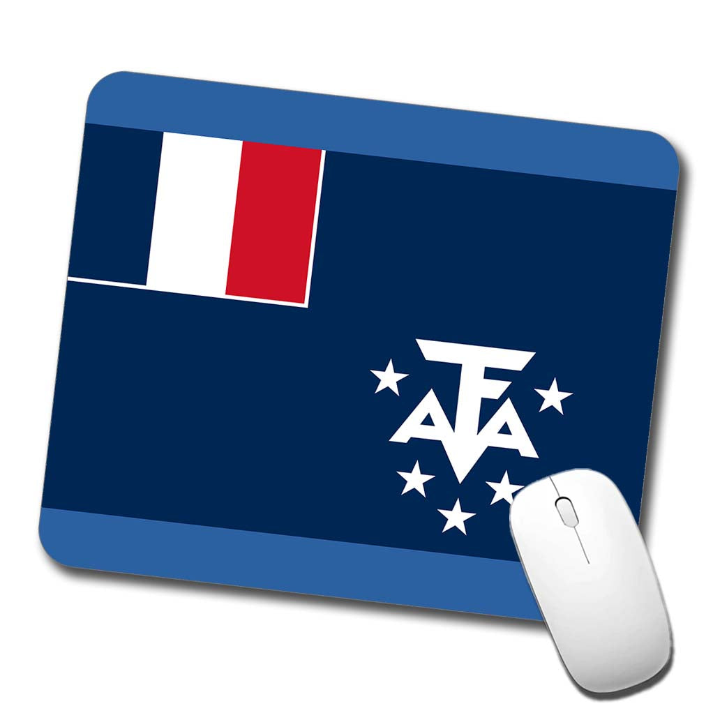 French Southern Territories Country Flag Low Profile Mouse Pad Mat