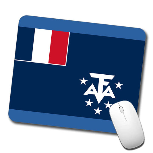 French Southern Territories Country Flag Low Profile Mouse Pad Mat