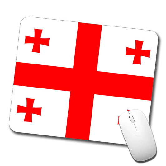 Georgia Country Flag Low Profile Mouse Pad Mat