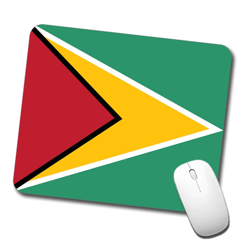 Guyana Country Flag Low Profile Mouse Pad Mat