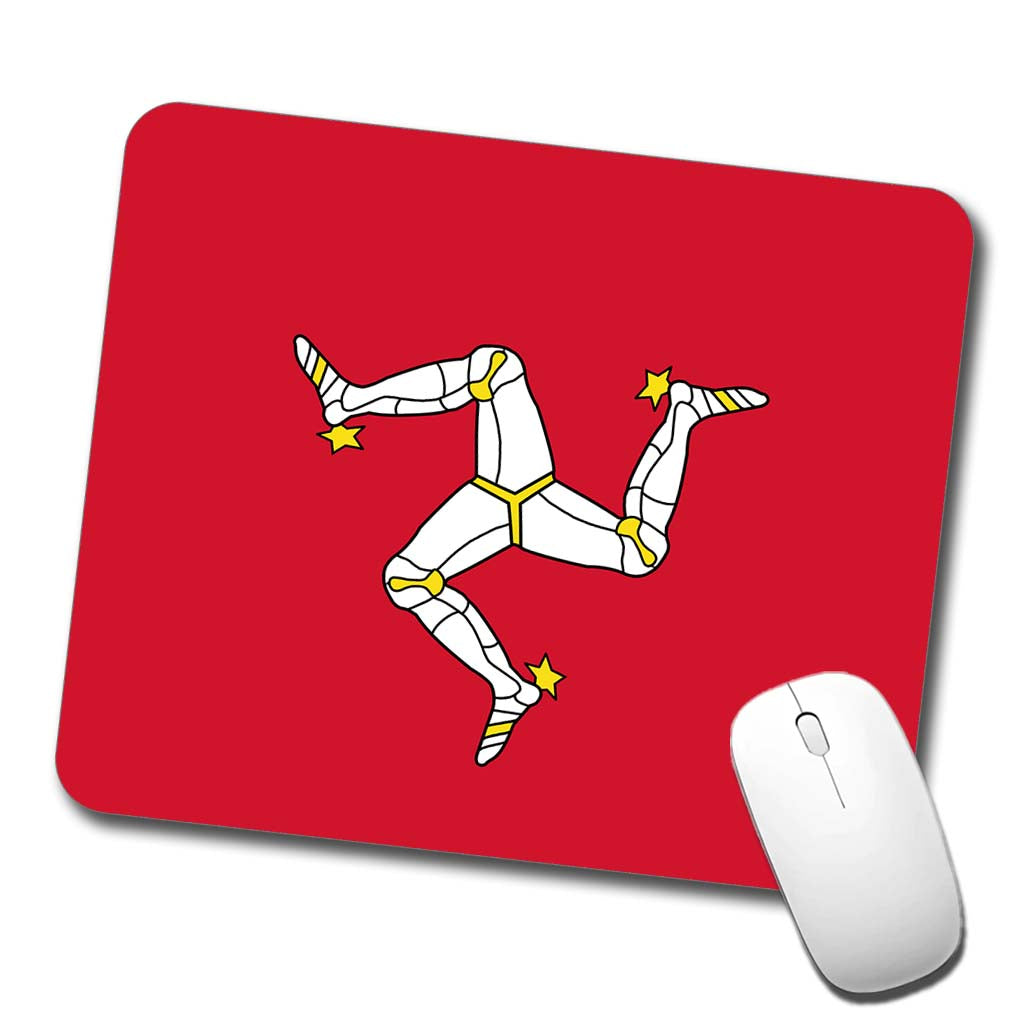 Isle of Man Country Flag Low Profile Mouse Pad Mat