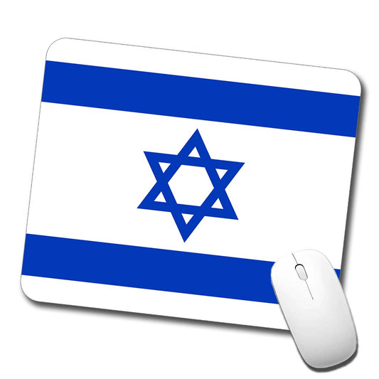 Israel Country Flag Low Profile Mouse Pad Mat