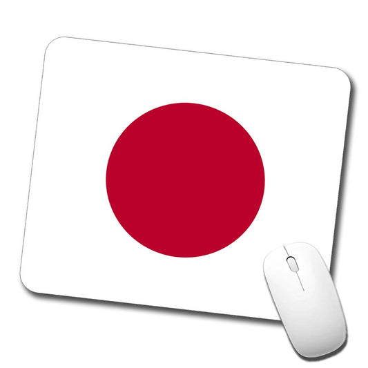 Japan Country Flag Low Profile Mouse Pad Mat