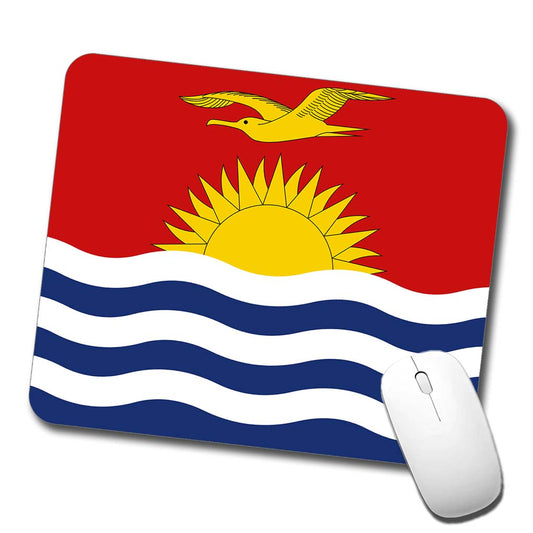 Kiribati Country Flag Low Profile Mouse Pad Mat