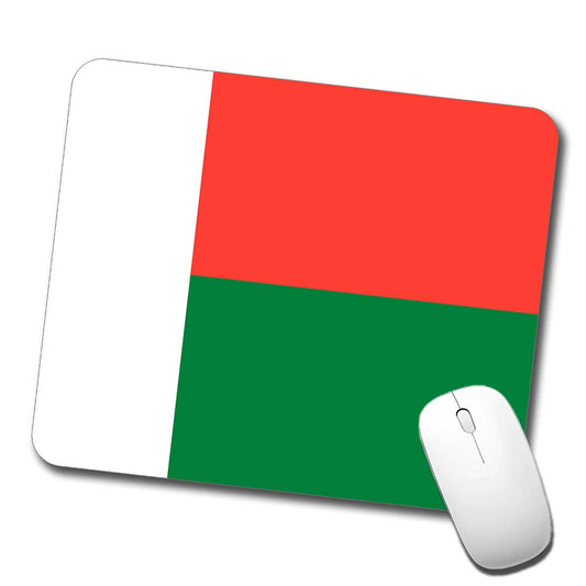 Madagascar Country Flag Low Profile Mouse Pad Mat
