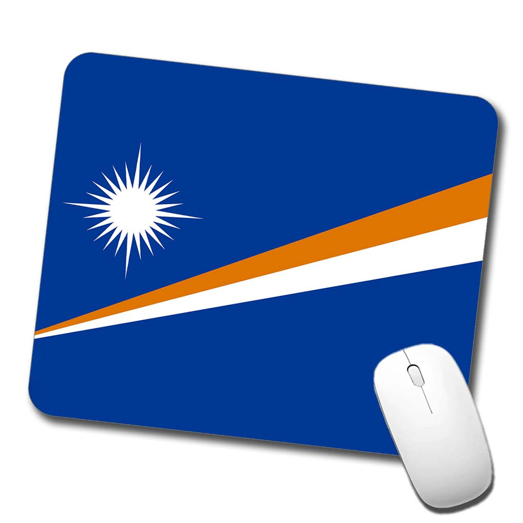 Marshall Islands Country Flag Low Profile Mouse Pad Mat