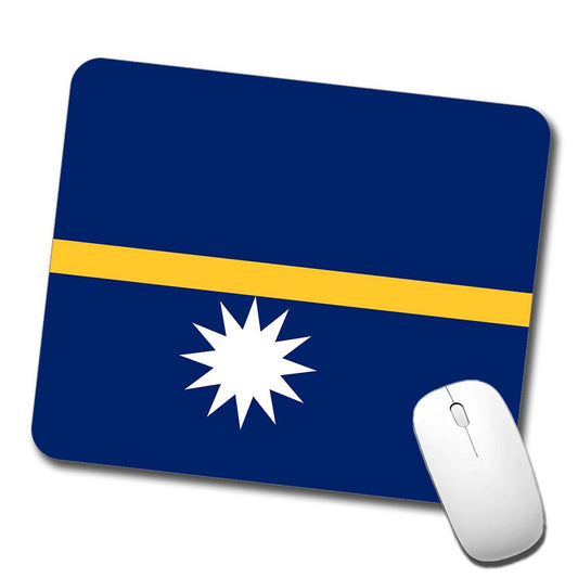 Nauru Country Flag Low Profile Mouse Pad Mat