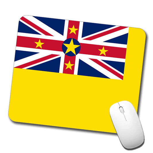 Niue Country Flag Low Profile Mouse Pad Mat