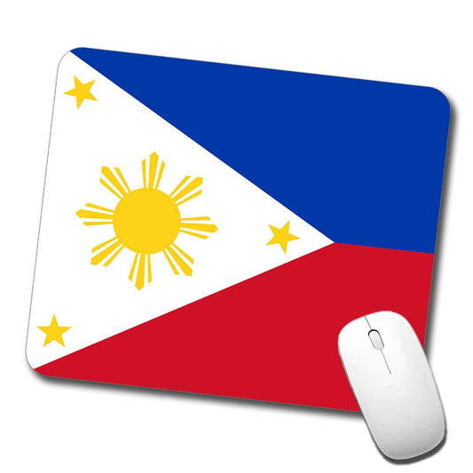 Philippines Country Flag Low Profile Mouse Pad Mat
