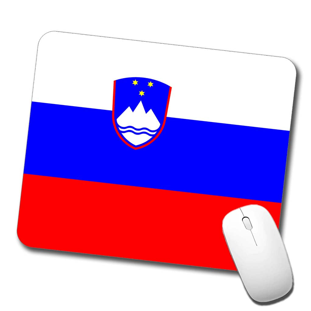 Slovenia Country Flag Low Profile Mouse Pad Mat