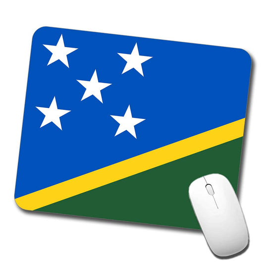 Solomon Islands Country Flag Low Profile Mouse Pad Mat