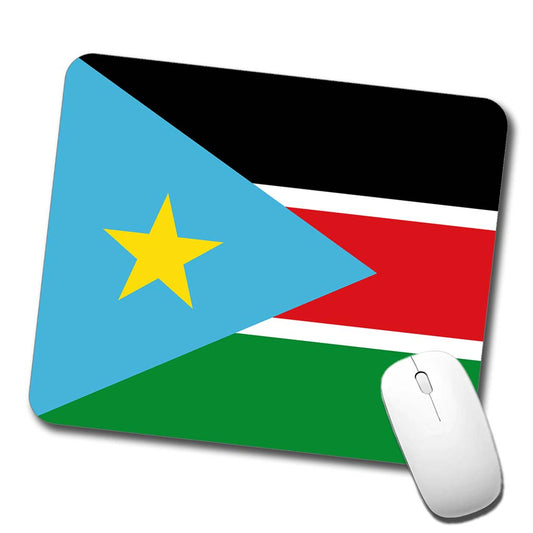 South Sudan Country Flag Low Profile Mouse Pad Mat