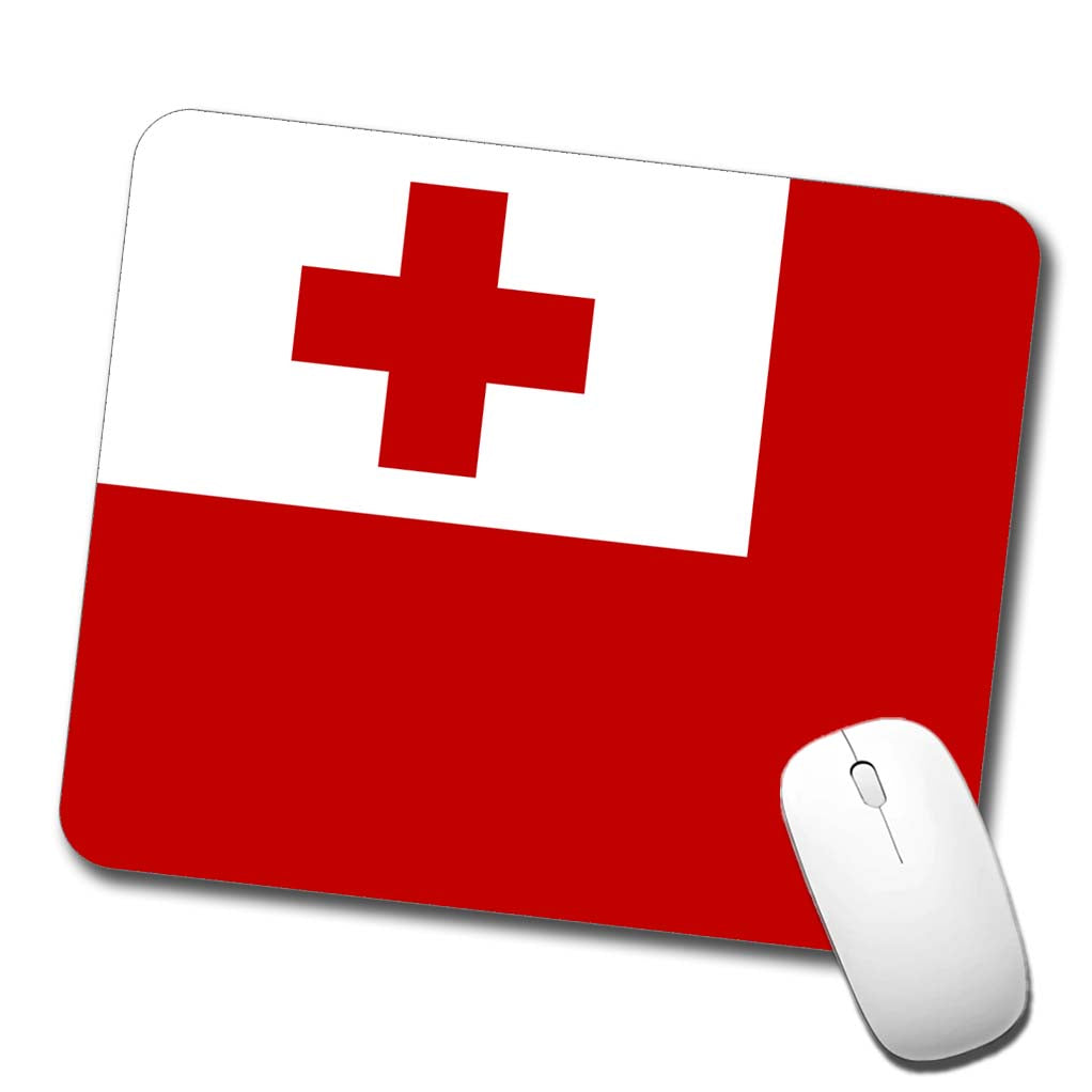 Tonga Country Flag Low Profile Mouse Pad Mat