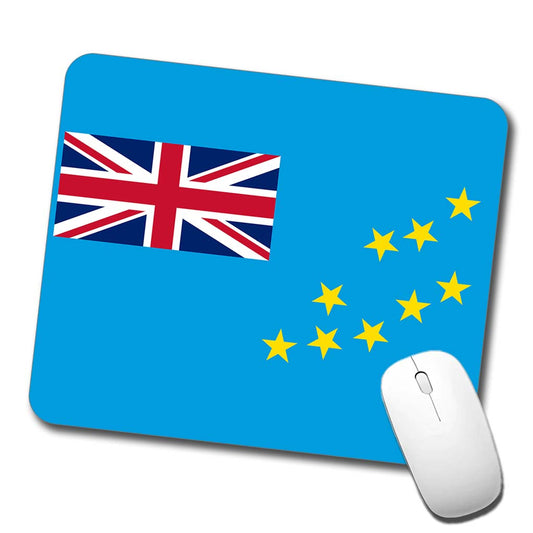 Tuvalu Country Flag Low Profile Mouse Pad Mat