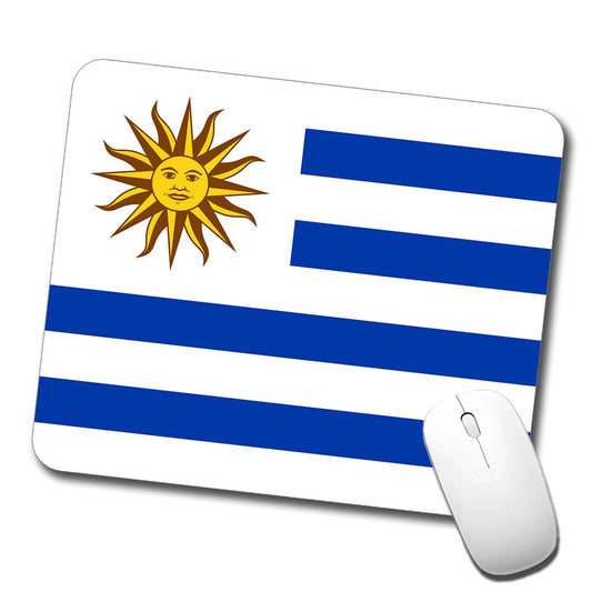 Uruguay Country Flag Low Profile Mouse Pad Mat