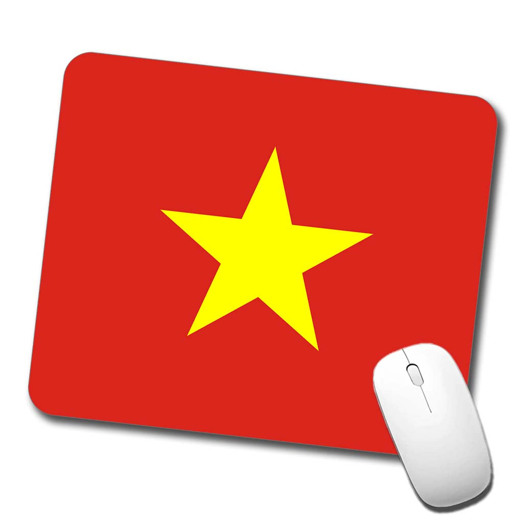 Viet Nam Country Flag Low Profile Mouse Pad Mat