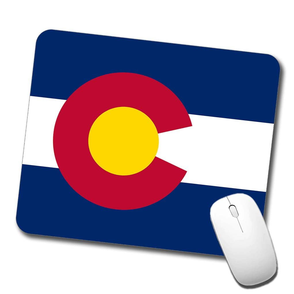 Colorado CO State Flag Low Profile Mouse Pad Mat