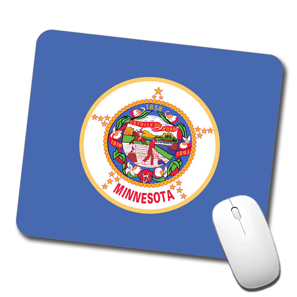 Minnesota MN State Flag Low Profile Mouse Pad Mat