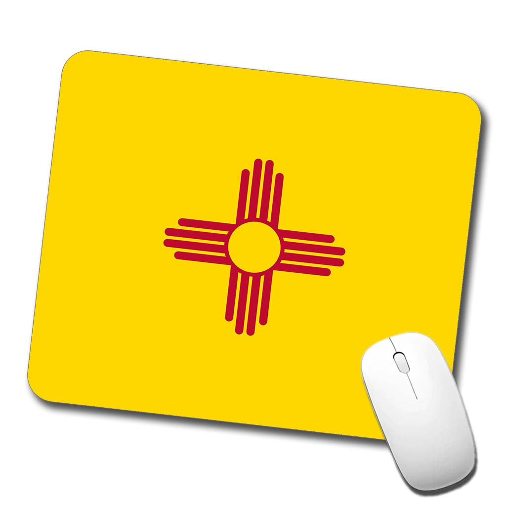 New Mexico NM State Flag Low Profile Mouse Pad Mat