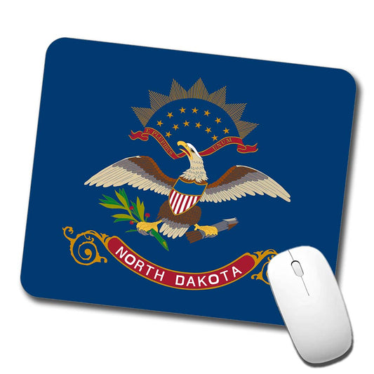 North Dakota ND State Flag Low Profile Mouse Pad Mat