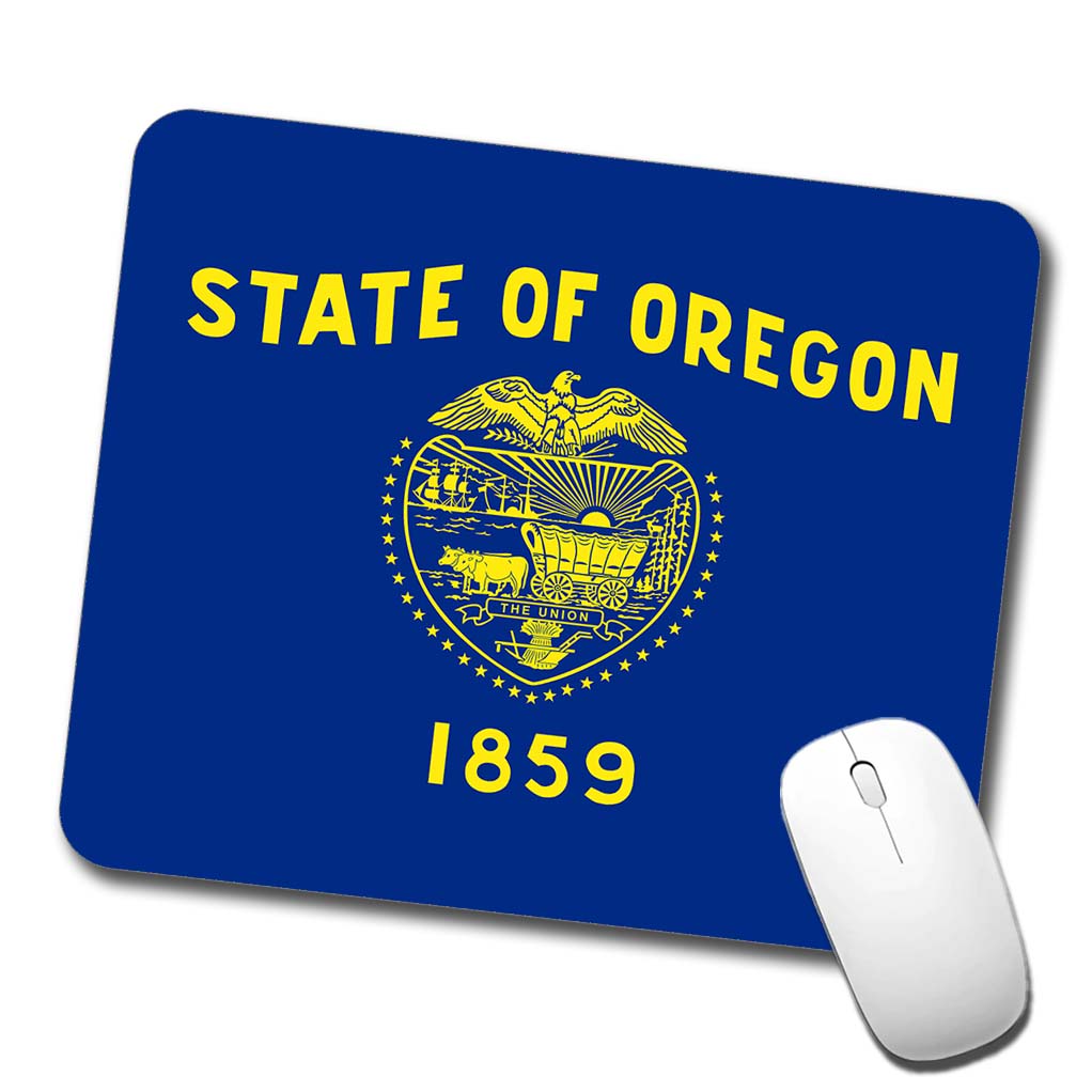 Oregon OR State Flag Low Profile Mouse Pad Mat