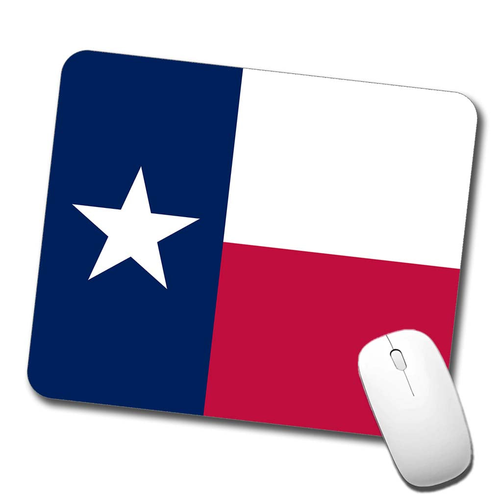 Texas TX State Flag Low Profile Mouse Pad Mat