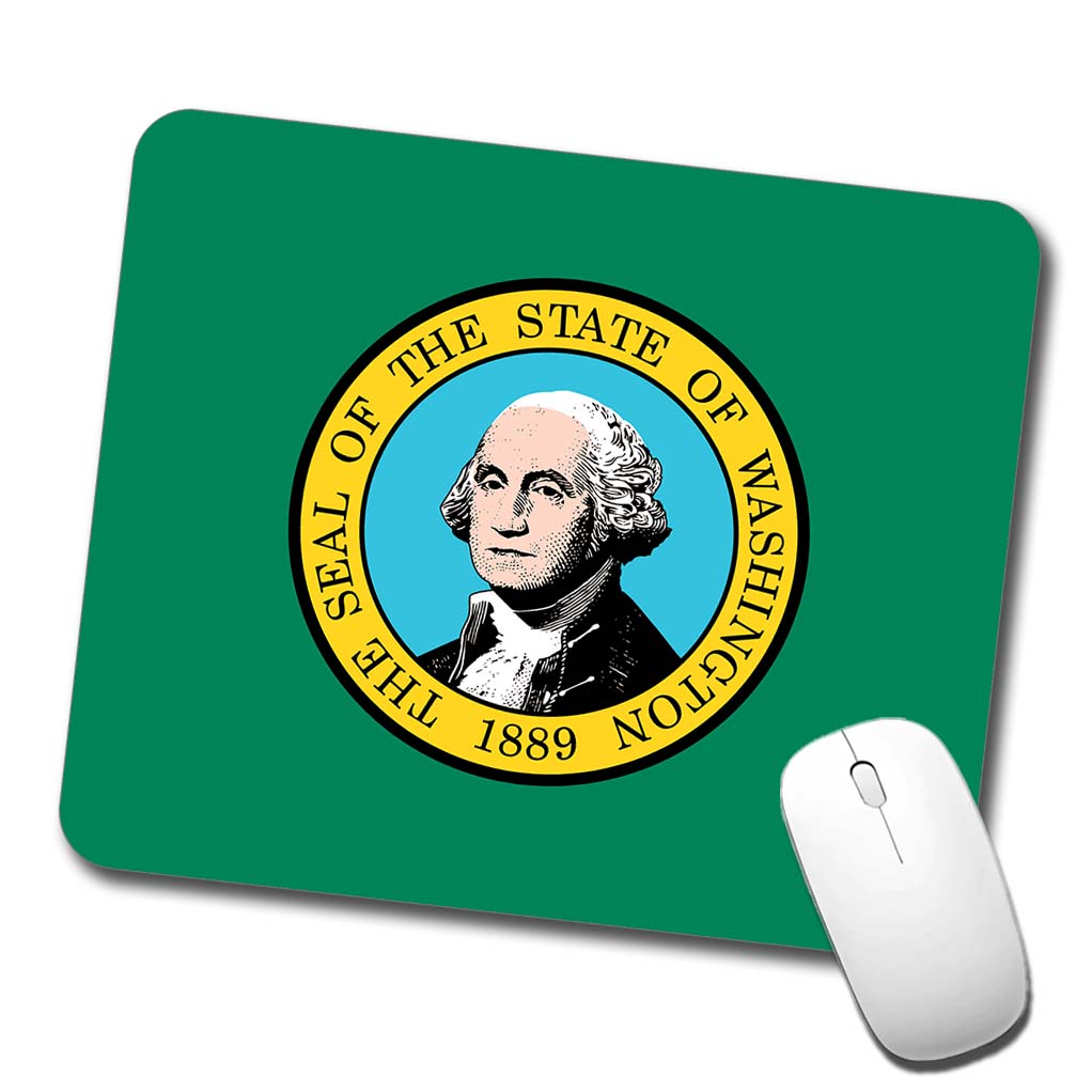Washington WA State Flag Low Profile Mouse Pad Mat