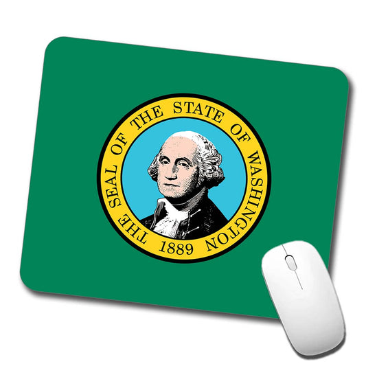 Washington WA State Flag Low Profile Mouse Pad Mat