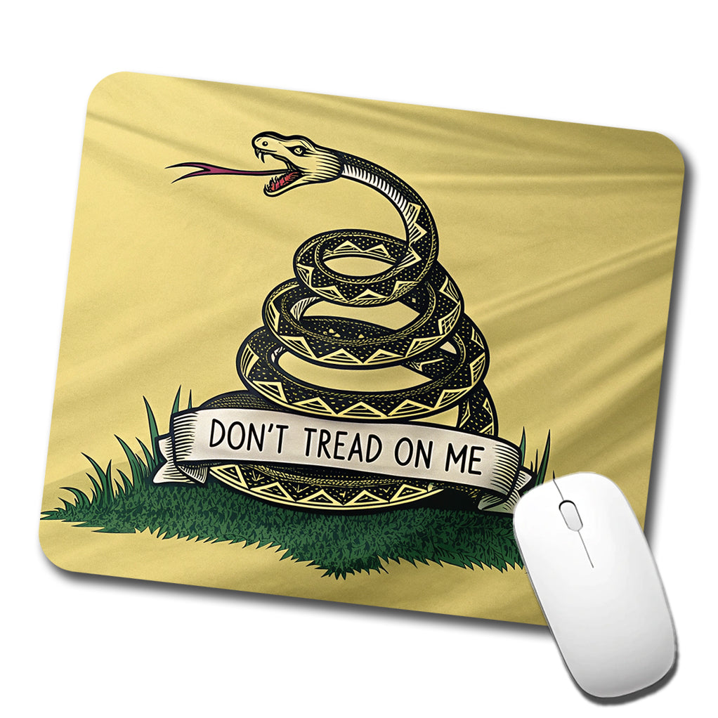 Gadsden Flag Don't Tread On Me Flag Low Profile Mouse Pad Mat