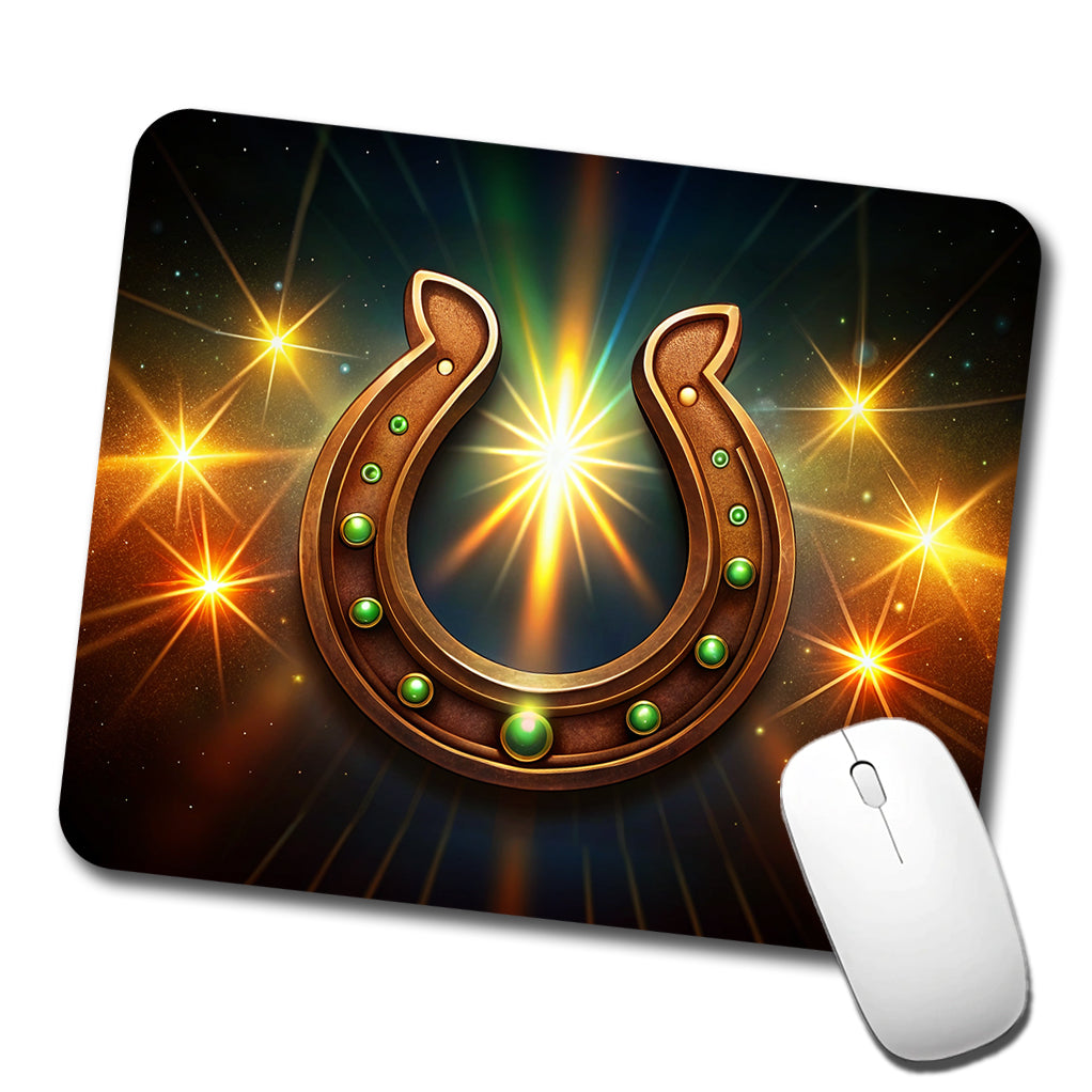 The Lucky Horseshoe Low Profile Mouse Pad Mat