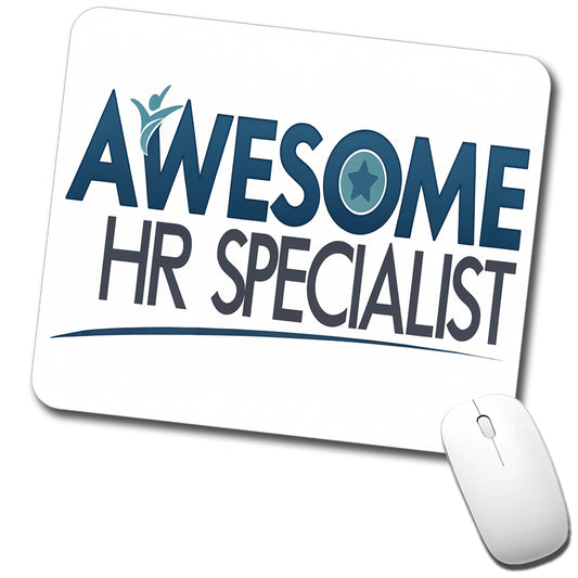Awesome HR Specialist Human Resources Inspirational Low Profile Mouse Pad Mat
