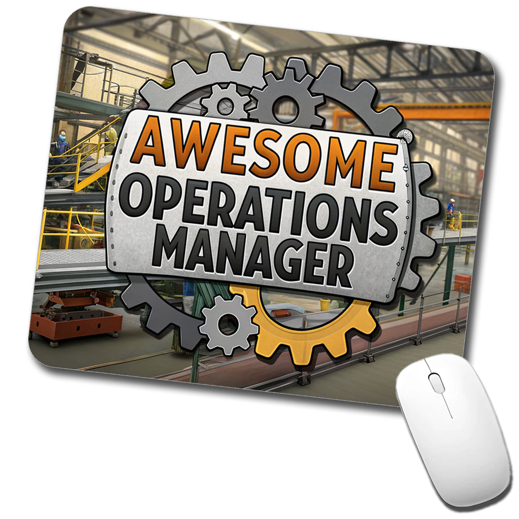 Awesome Operations Manager Factory Manufacturing Inspirational Low Profile Mouse Pad Mat