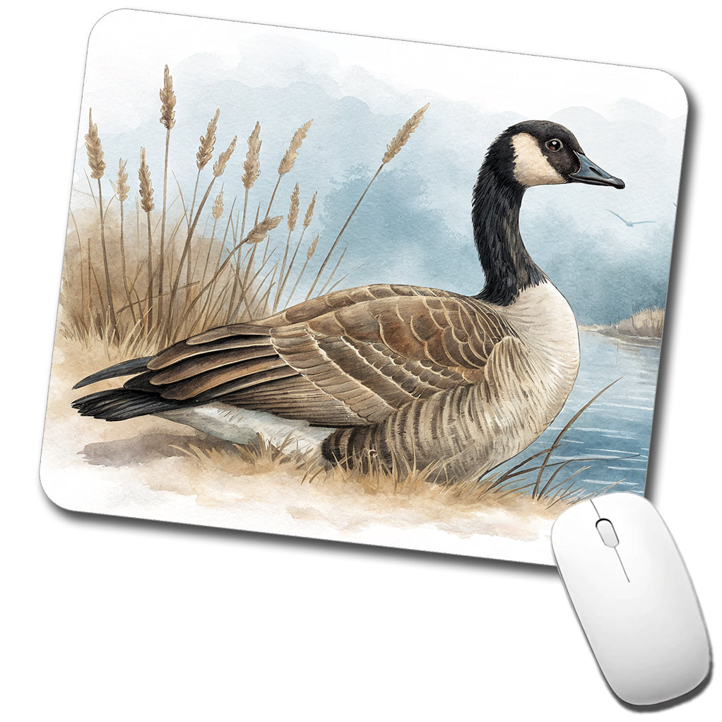 Canada Canadian Goose Illustration Low Profile Mouse Pad Mat