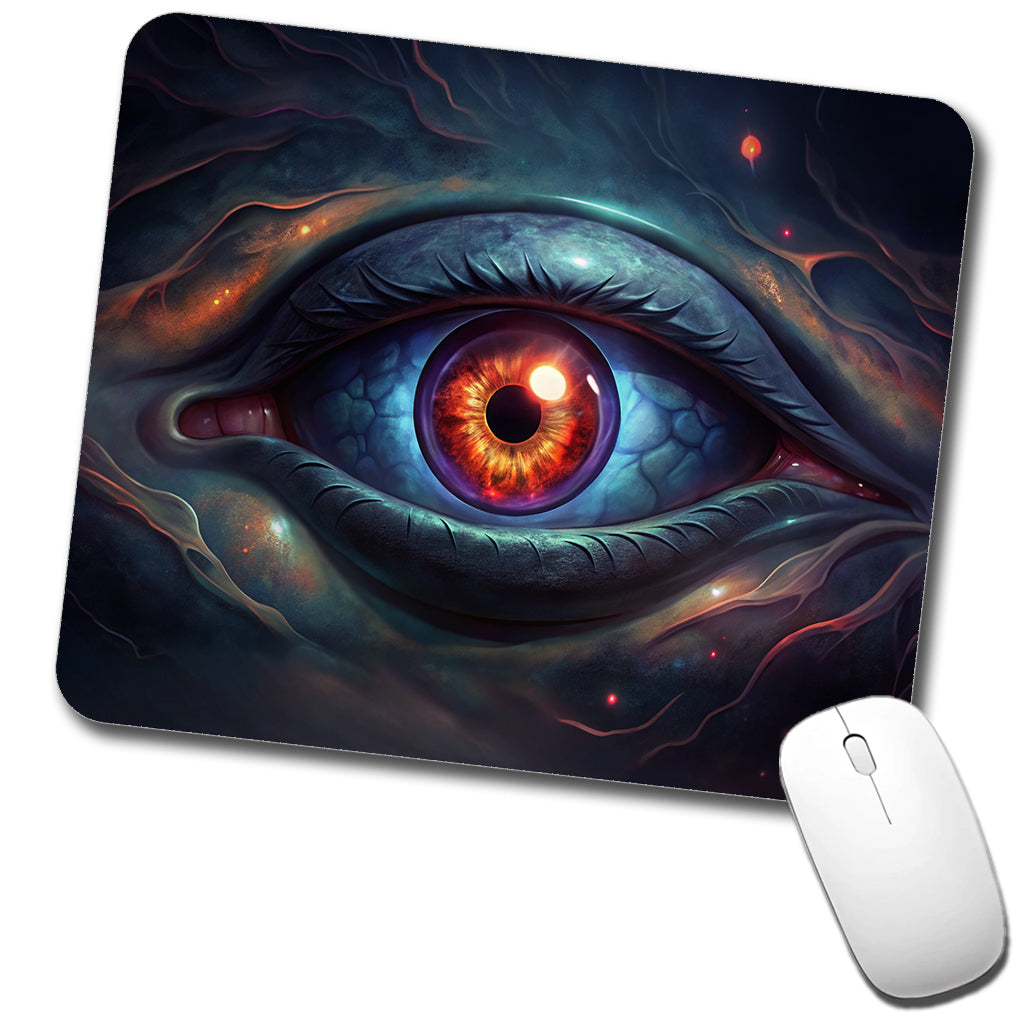 Evil Eye Scary Creepy Low Profile Mouse Pad Mat