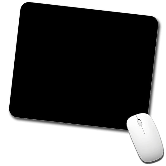 It's Just a Solid Black Color Low Profile Mouse Pad Mat