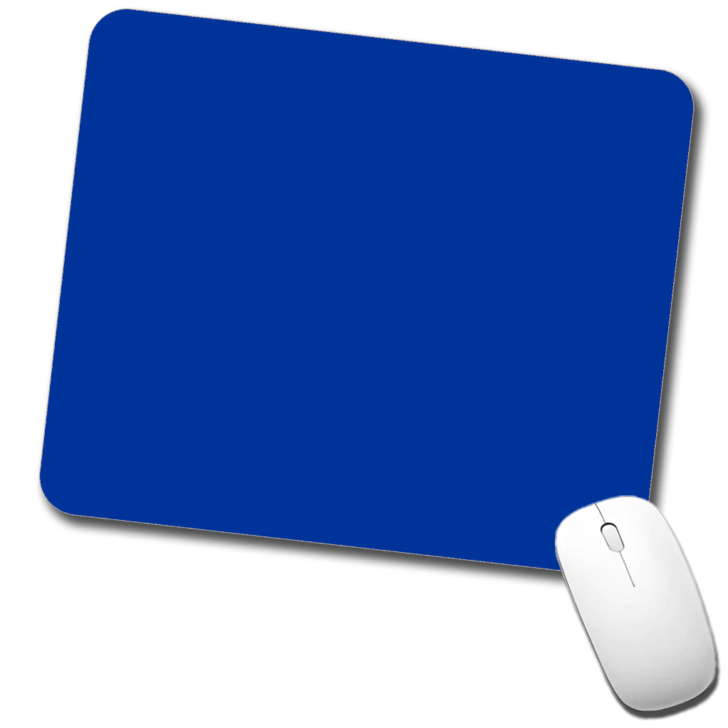 It's Just a Solid Blue Color Low Profile Mouse Pad Mat