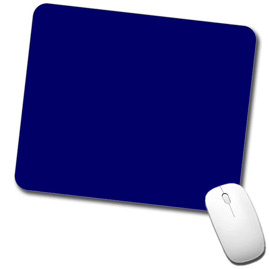 It's Just a Solid Dark Blue Color Low Profile Mouse Pad Mat