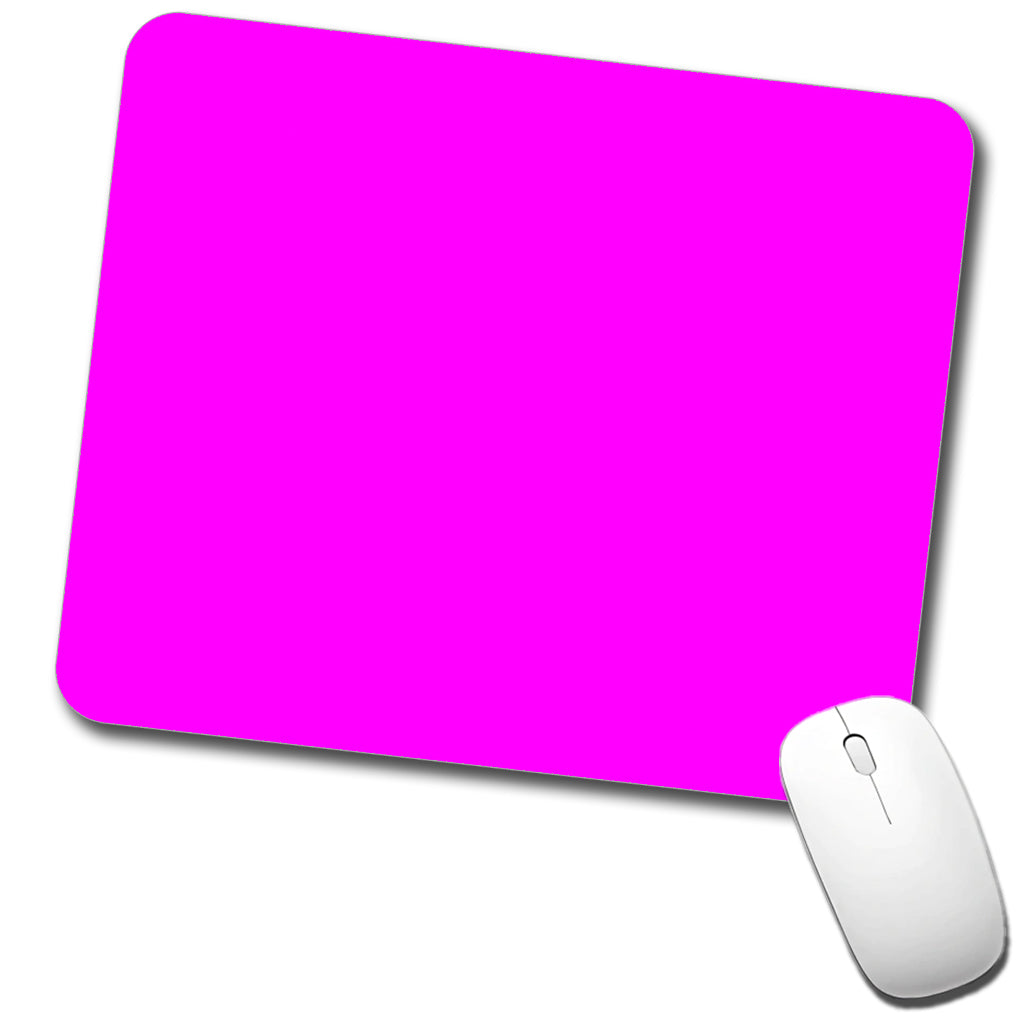 It's Just a Solid Hot Pink Color Low Profile Mouse Pad Mat