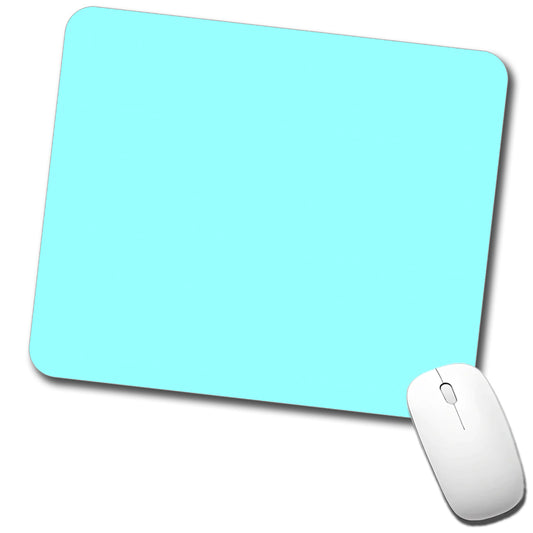 It's Just a Solid Light Blue Color Low Profile Mouse Pad Mat