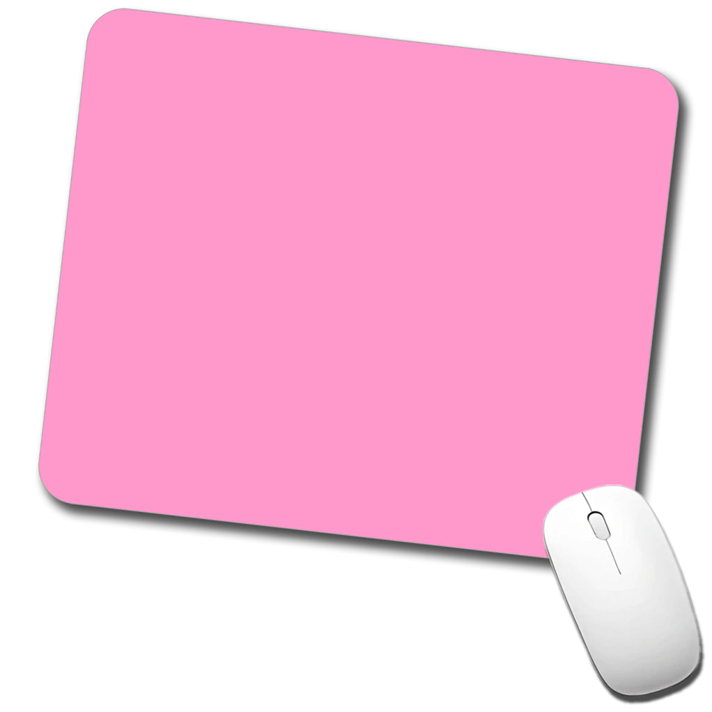 It's Just a Solid Pink Color Low Profile Mouse Pad Mat