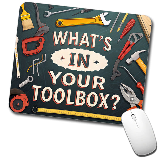 What's In Your Toolbox Low Profile Mouse Pad Mat