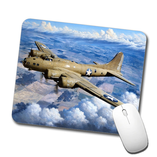 B-17 Flying Fortress WWII United States Air Force Heavy Bomber Low Profile Mouse Pad Mat